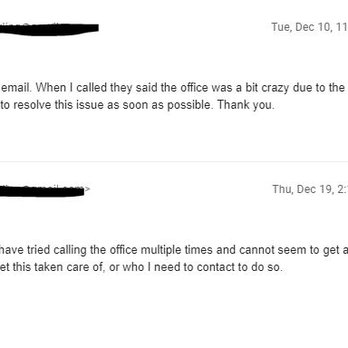 Associa Arizona - 2nd and 3rd emails with no response- 12/10/19 & 12/19/19 - Property Management Near Me - Tucson, Arizona Associa Arizona - 2nd and 3rd emails with no response- 12/10/19 & 12/19/19 - Property Management Near Me - Tucson, Arizona