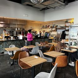 Bearcat Baked - This is a photo of the space. The energy is amazing and it's such a cute lowkey lunch spot!