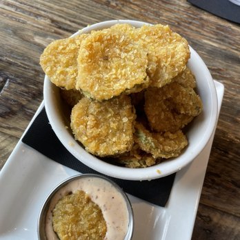 Tavern in the Square - Fried Pickle Chips** - New American Near Me - Cranston, Rhode Island Tavern in the Square - Fried Pickle Chips** - New American Near Me - Cranston, Rhode Island