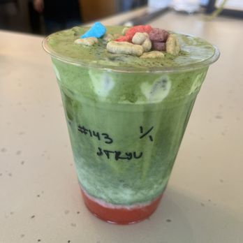 Daydrift - Strawberry Yuzu Matcha - Coffee & Tea Near Me - Costa Mesa, California Daydrift - Strawberry Yuzu Matcha - Coffee & Tea Near Me - Costa Mesa, California