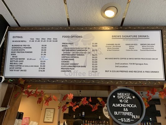 Menu photo 2 Brews Bros Coffee Bars Spokane, WA Menu photo 2 Brews Bros Coffee Bars Spokane, WA