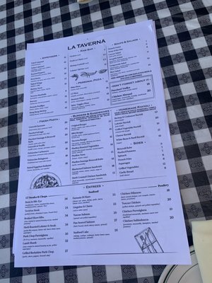 Menu photo 1 La Taverna Dayton, NJ