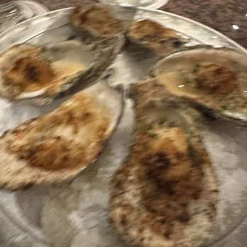 Pappadeaux Seafood Kitchen - Oysters grilled for $8 a piece - Seafood Near Me - Lawrenceville, Georgia