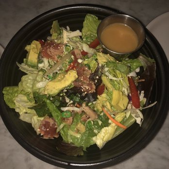 Culinary Dropout - Seated Tuna salad. Great dressing but average salad. Seared Tuna Salad - New American Near Me - Tucson, Arizona Culinary Dropout - Seated Tuna salad. Great dressing but average salad. Seared Tuna Salad - New American Near Me - Tucson, Arizona