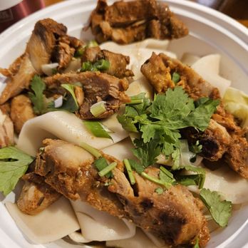 Old Xi'an - Chicken with flat noddle. Boring and bland - Chinese Near Me - New York, New York Old Xi'an - Chicken with flat noddle. Boring and bland - Chinese Near Me - New York, New York