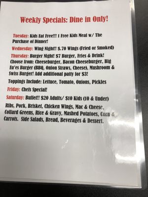 Menu photo 4 Big Eu'es BBQ Cuyahoga Falls, OH Menu photo 4 Big Eu'es BBQ Cuyahoga Falls, OH