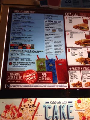 Menu photo 2 Sonic Drive-In Picayune, MS