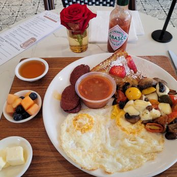 Utopia Caffe - Breakfast Platter: English. $16. dine-in - Breakfast & Brunch Near Me - Tustin, California