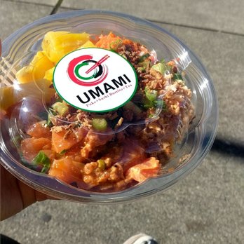 Umami - My fist poke bowl. After I had it I was in such a wonderful mood the rest of the day. - Sushi Bars Near Me - Everett, Washington