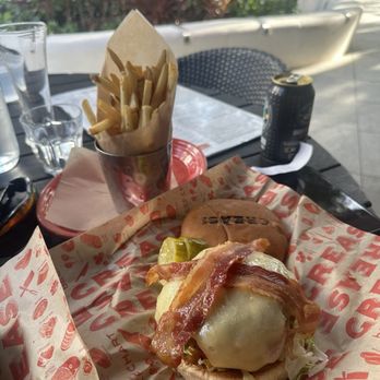 Grease Burger Beer and Whiskey Bar - Sweet Caroline burger - Burgers Near Me - West Palm Beach, Florida