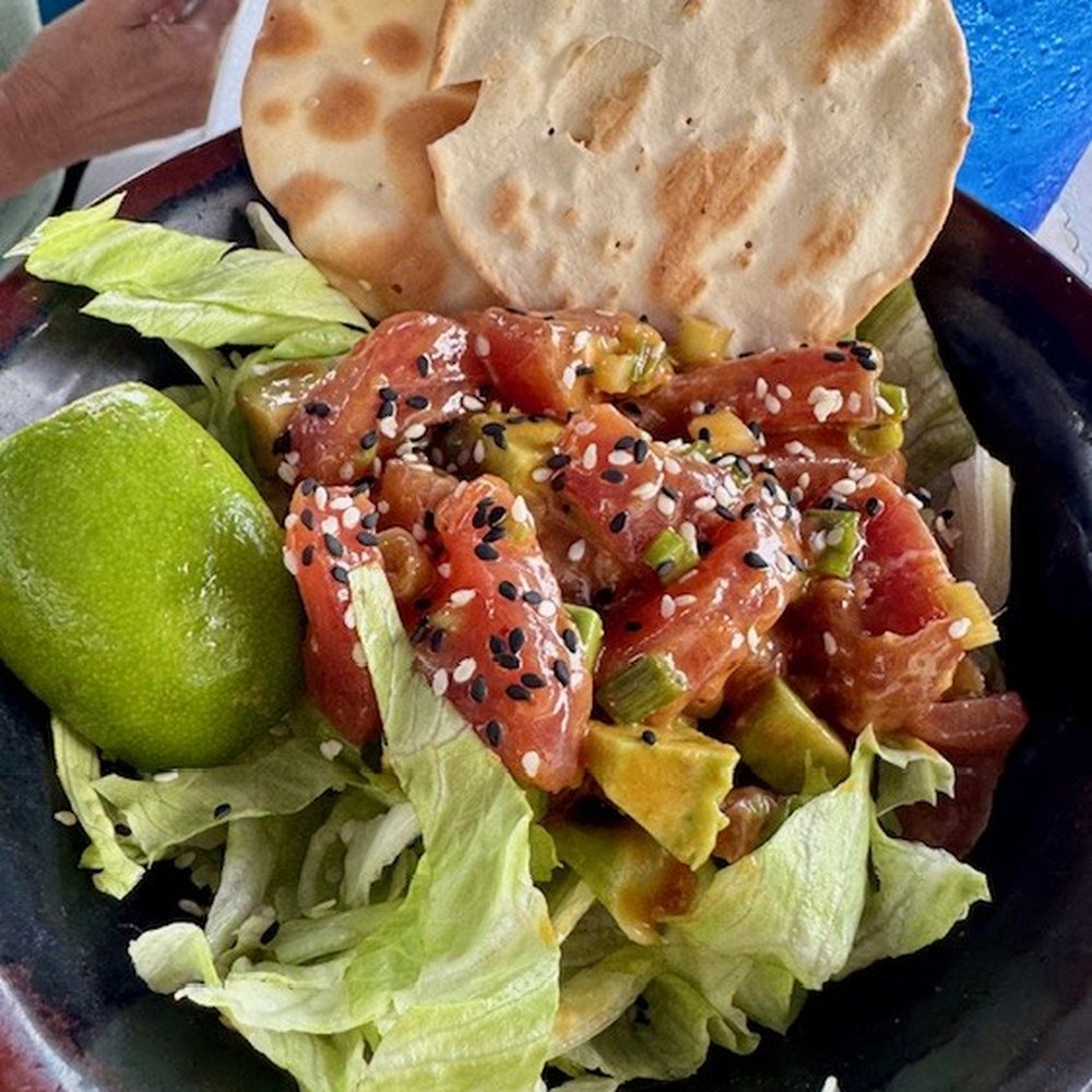 Sailfish Marina - Spicy poke bowl with avocado & lettuce - Seafood Near Me - Palm Beach Shores, Florida Sailfish Marina - Spicy poke bowl with avocado & lettuce - Seafood Near Me - Palm Beach Shores, Florida