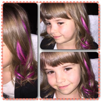 Hotheads Hair Extensions On Kids Adds A Lil Pop Of Color Fun