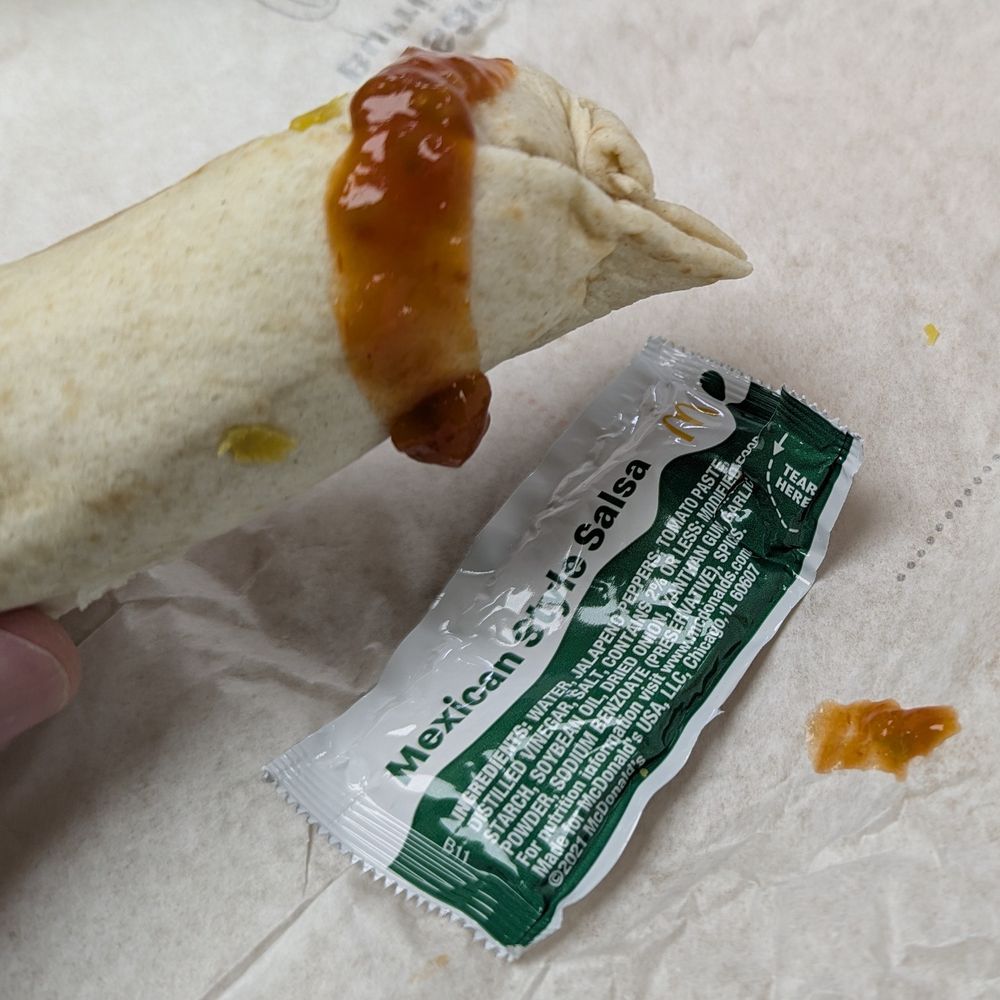 McDonald's - Sausage burrito - Fast Food Near Me - Santa Ana, California McDonald's - Sausage burrito - Fast Food Near Me - Santa Ana, California