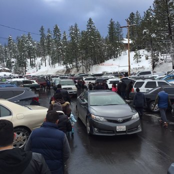 Alpine Slide At Magic Mountain - Parking lot at capacity - Go Karts Near Me - Big Bear Lake, California