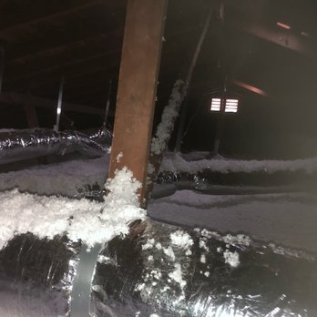 Alpha Air Pro - new insulation and duct work! Looks like a white Christmas in my attic. - Heating & Air Conditioning/HVAC Near Me - Buena Park, California Alpha Air Pro - new insulation and duct work! Looks like a white Christmas in my attic. - Heating & Air Conditioning/HVAC Near Me - Buena Park, California