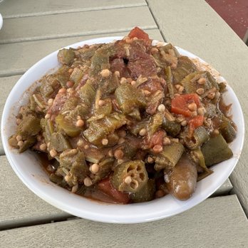 Hannibal's Kitchen - Okra soup - Barbeque Near Me - Charleston, South Carolina