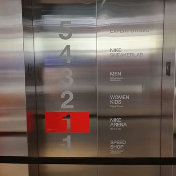 Nike House of Innovation NYC - Floor Directory on Elevator - Shoe Stores Near Me - New York, New York Nike House of Innovation NYC - Floor Directory on Elevator - Shoe Stores Near Me - New York, New York