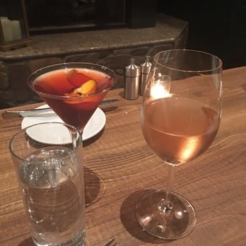 Prime Table - Boulevardier and a glass of Rosé - Steakhouses Near Me - Stockton, California Prime Table - Boulevardier and a glass of Rosé - Steakhouses Near Me - Stockton, California
