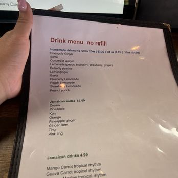 Island Fest - Drink menu - Caribbean Near Me - High Point, North Carolina