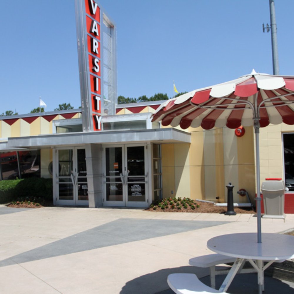 The Varsity - Exterior Gwinnett Location - Fast Food Near Me - Norcross, Georgia