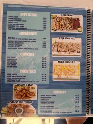 Menu photo 6 El Cata Lemon Grove, CA