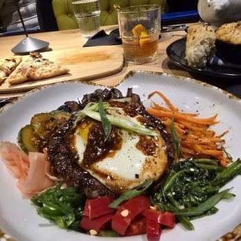 Proof Kitchen and Bar - Beef Bibimbap - Diners Near Me - Manassas, Virginia Proof Kitchen and Bar - Beef Bibimbap - Diners Near Me - Manassas, Virginia