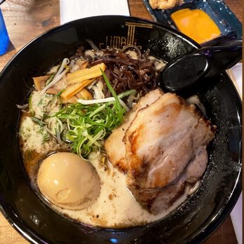 Umami Ramen - R3-Black Garlic Tonkotsu (Thin Noodles) - Ramen Near Me - Folsom, California