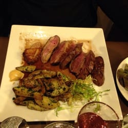 L'Appart - Magret de canard au miel, tres bon ! Accompagnement trop aïllé