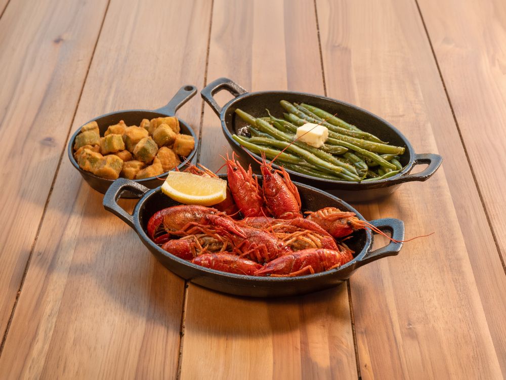 Food from Bricktown BBQ