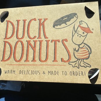 Duck Donuts - I like that they put vents on the box - Donuts Near Me - Ammon, Idaho