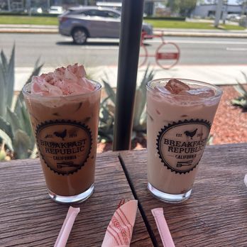 Breakfast Republic - Mexican Mocha LG Chai Latte LG - Breakfast & Brunch Near Me - Costa Mesa, California Breakfast Republic - Mexican Mocha LG Chai Latte LG - Breakfast & Brunch Near Me - Costa Mesa, California