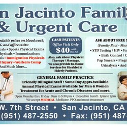 San Jacinto Family & Urgent Care