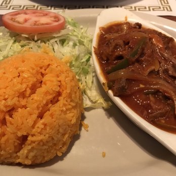 Flor de Mayo - Shredded beef yellow rice and salad combo - Chinese Near Me - New York, New York