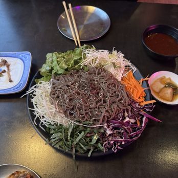 Sai Yakitori - chilled buckwheat noodles - Korean Near Me - Annandale, Virginia Sai Yakitori - chilled buckwheat noodles - Korean Near Me - Annandale, Virginia