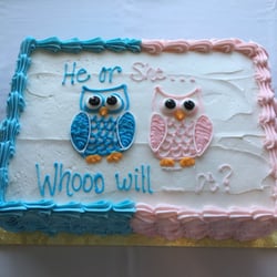 East Side Bakery - Gender reveal cake