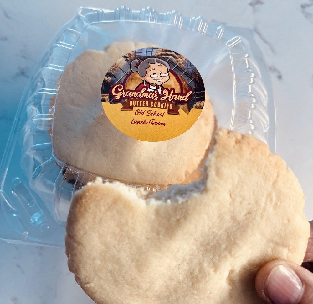 Grandma's Hand Butter Cookies Logo