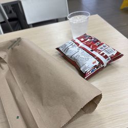 Subway - lunch, sub w/ drink and chips