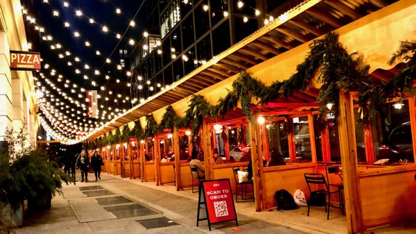 Photo of Chelsea Market - New York, NY, US. outside dining