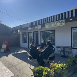 Outdoor seating Outdoor seating