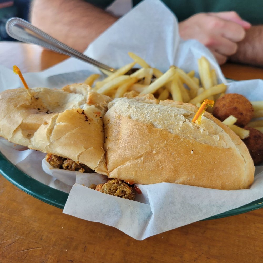 Flying Fish - Crawfish po boy - Seafood Near Me - Coppell, Texas Flying Fish - Crawfish po boy - Seafood Near Me - Coppell, Texas