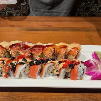 The Sushi Room - Love you Long Time Vern Roll ( back ) & Alcatraz Roll ( front ) - Sushi Bars Near Me - Port Clinton, Ohio The Sushi Room - Love you Long Time Vern Roll ( back ) & Alcatraz Roll ( front ) - Sushi Bars Near Me - Port Clinton, Ohio