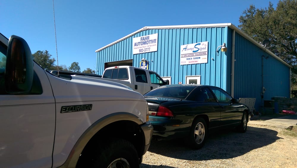 FAHR AUTOMOTIVE Updated August 2024 4985 Glover Ln, Milton, Florida