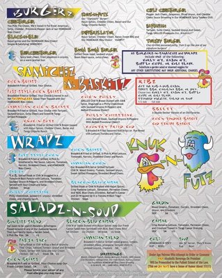 Menu photo 4 Knuk-N-Futz Taylor Mill, KY Menu photo 4 Knuk-N-Futz Taylor Mill, KY