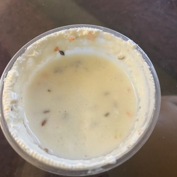 Biryani Kabab - Raita half empty - Pakistani Near Me - Oakland, California