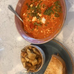 Tunisian style breakfast eggs won't disappoint!!! Tunisian style breakfast eggs won't disappoint!!!