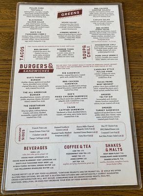 Menu photo 5 Gus's Barbecue Claremont, CA Menu photo 5 Gus's Barbecue Claremont, CA
