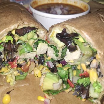 The Toss Up - Baja Wrap and a small Chili - Salad Near Me - Gardena, California The Toss Up - Baja Wrap and a small Chili - Salad Near Me - Gardena, California