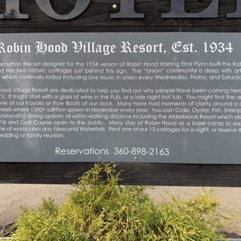 Robin Hood Village Resort - History - Resorts Near Me - Union, Washington Robin Hood Village Resort - History - Resorts Near Me - Union, Washington