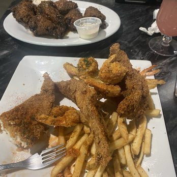 Down South Cajjun Eats - Fried Fish & Shrimp Platter, Candied Yam Wings - Cajun/Creole Near Me - Pflugerville, Texas