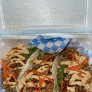 Blue Saigon - Spicy Chicken Tacos - Asian Fusion Near Me - Pittsburg, California Blue Saigon - Spicy Chicken Tacos - Asian Fusion Near Me - Pittsburg, California